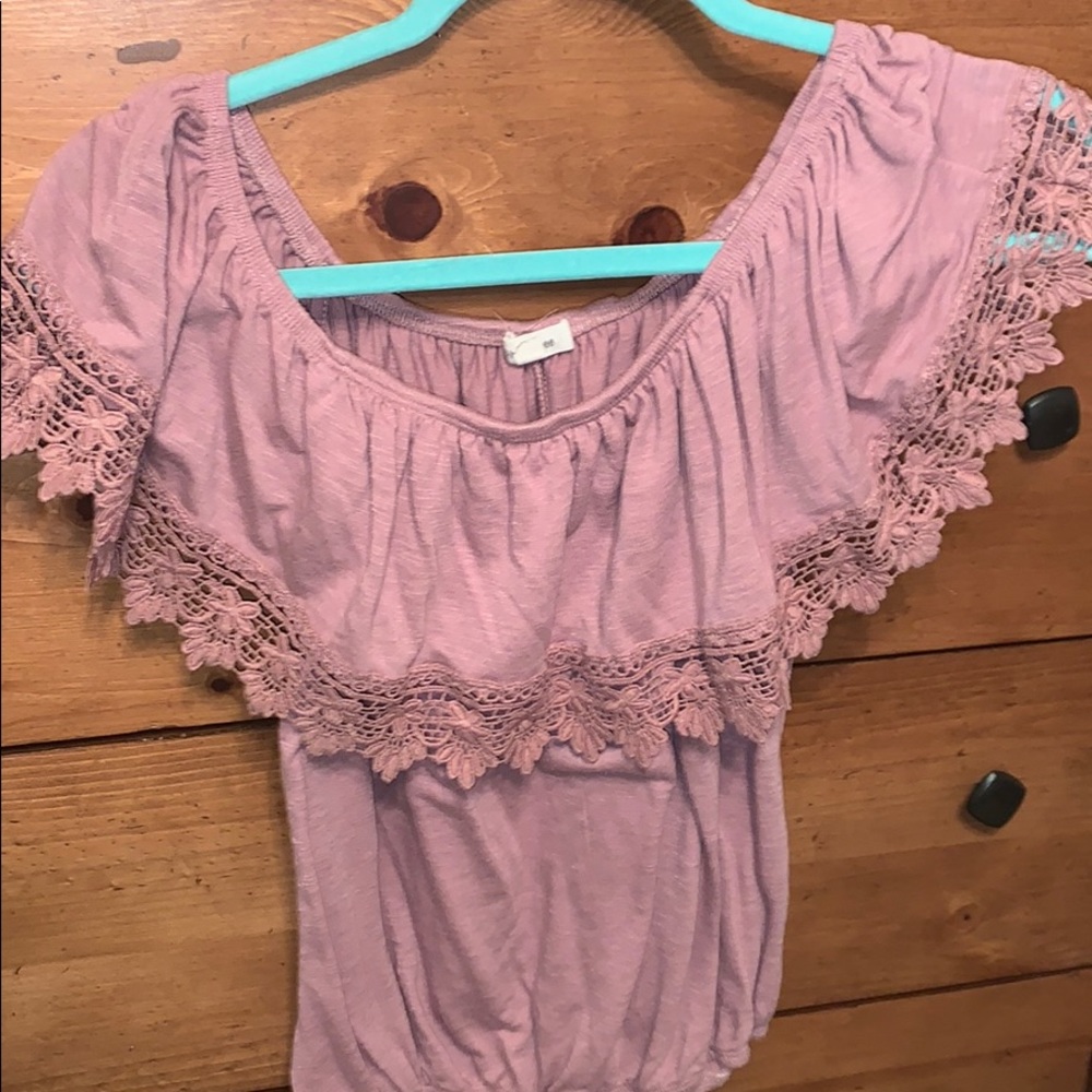 Off the shoulder top